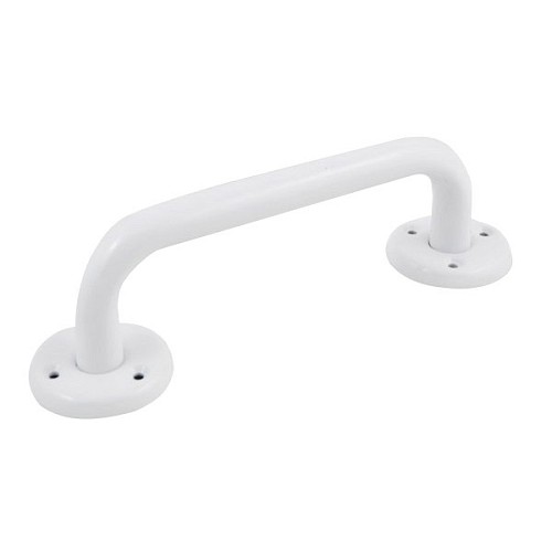 Ручка скоба АНТАБА 200 мм (половинка) білий - Фото №1