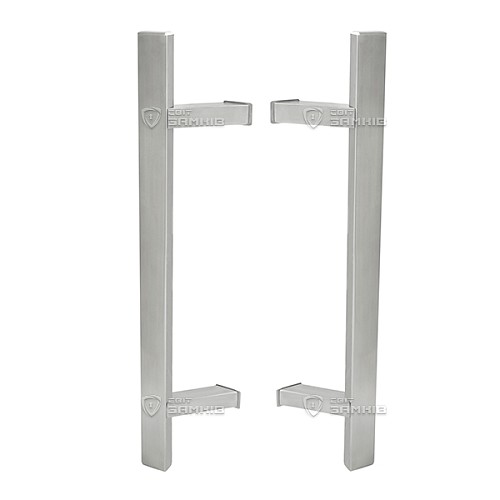 Ручки скоби ABARO Sydney 45° L:600 X:400 W:40*20mm SS нерж. сталь (комплект) - Фото №1