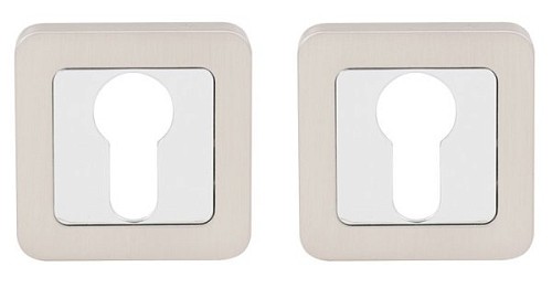 Накладки на сердцевину RDA RY40 хром/сатин никель - Фото №2