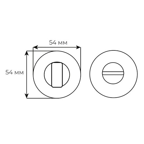 Вороток RDA WC50 брашированный матовый хром - Фото №2
