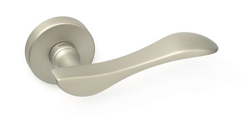 Ручки на розетте TUPAI Irena 940 (806-1966) никель матовый - Фото №2