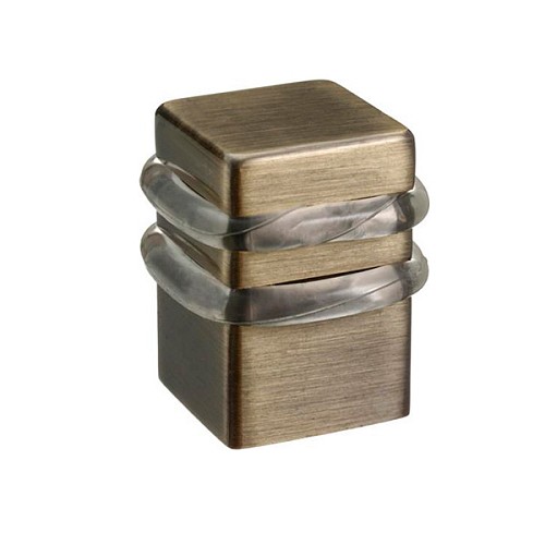 Стопор дверний підлоговий RDA 1539 антична латунь - Фото №1