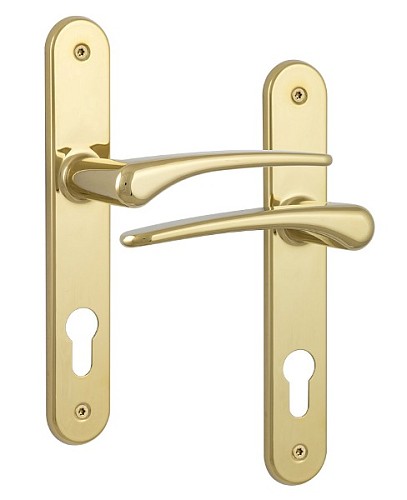 Ручки на планці ROSTEX Comfort 72мм (40-45мм) титан PVD - Фото №2