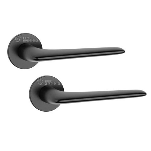 Ручки на розеті TUPAI 4164 5S (4041-4046) чорний - Фото №1