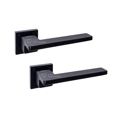 Ручки на розеті YALIS 247 (BJ79-ES79) SB чорний - Фото №1