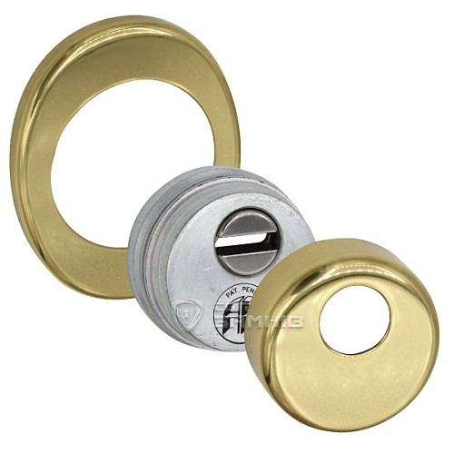 Протектор AZZI FAUSTO F23 Antitubo SB 25 мм 85х70 полированная латунь - Фото №2