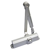 Дотягувач DORMA TS Compakt EN2/3/4 STD HO стандартна тяга з фіксацією до 80кг Сірий