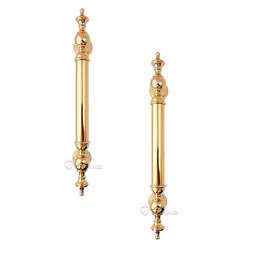 Ручки скобы DOGANLAR Gulle 435/320 (комплект) ALB золото