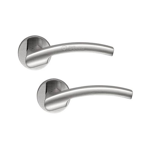 Ручки на розеті COLOMBO Olly LC61 (CD49BZGG-CD43G) матовий хром - Фото №1