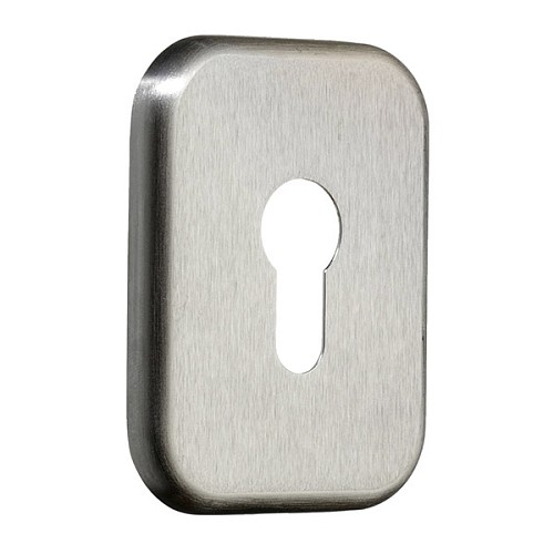 Накладка на сердцевину AZZI FAUSTO MY/LINE внутренняя прямоугольная 82х62 матовый хром - Фото №1