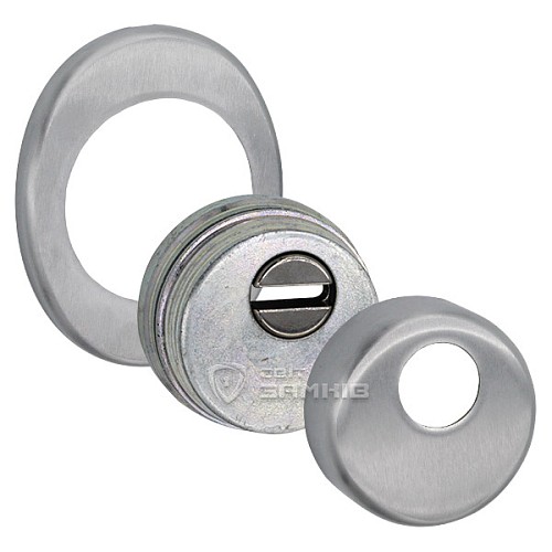 Протектор AZZI FAUSTO F23 Antitubo 33 мм 85х70 матовий хром - Фото №2