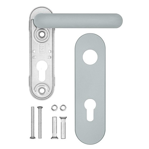 Ручка антипаніка на планці ISEO 032433 72 мм сіра - Фото №4