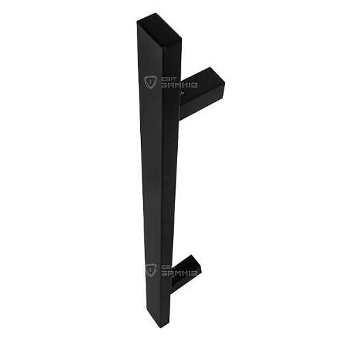 Ручки скобы ABARO Sydney 90° L:800 X:600 W: 40*20mm BM черный мат. (комплект) - Фото №6