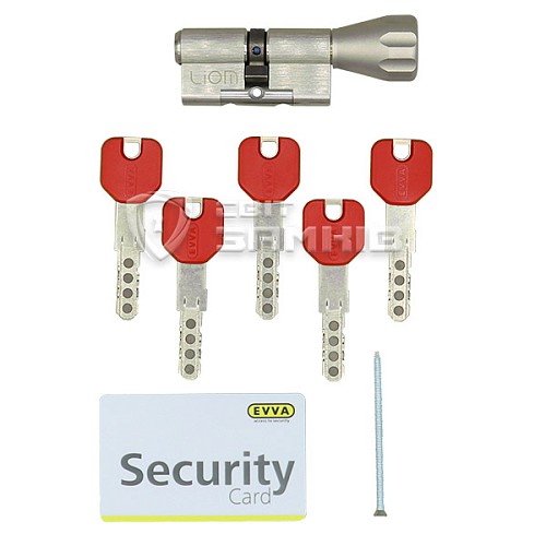 Циліндр EVVA MCS 102T (46*56T) нікель сатин - Фото №7