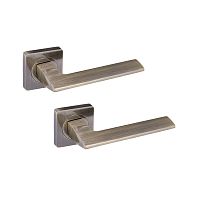 Ручки на розетте GAVROCHE Scandium AL-A1 AB бронза