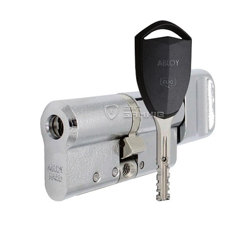 Циліндр ABLOY Protec2 CLIQ 69T (38Hi*31T) (H - гартована сторона)  хром - Фото №1