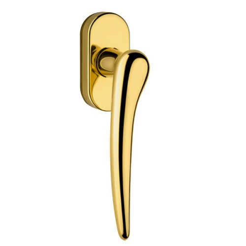 Ручка віконна LINEA CALI Pin Up латунь матова - Фото №1