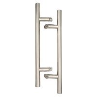 Ручка скоба PROFIT Manyas 1000/700.45 (комплект) труба 30 нержавіюча сталь матова