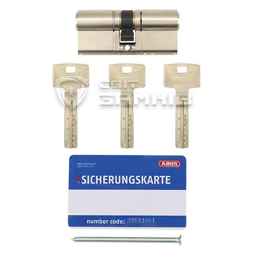 Цилиндр ABUS Bravus 3500 MX Magnet (модульный) 70 (35*35) никель сатин - Фото №6
