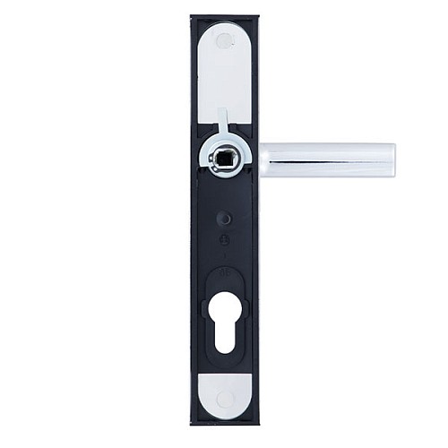 Ручки на планке с протектором ROSTEX R4 R 85мм (38-55мм) хром полированный - Фото №3