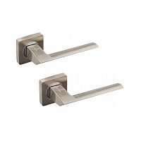 Ручки на розеті GAVROCHE Wolframium W-Z3 SN/CP нікель/хром