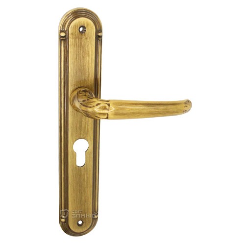 Ручки на планці OZCANLAR Yakut Yale 55 матова бронза - Фото №3