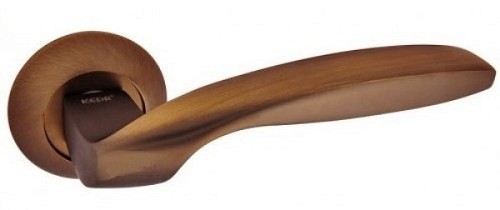 Ручки на розеті KEDR R10.045-AL MACC кава - Фото №2