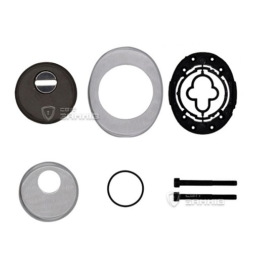 Протектор AZZI FAUSTO F23 Topsecure 25 мм 85х70 матовий хром - Фото №4