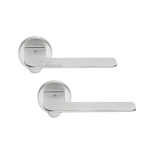 Ручки на розетте COLOMBO Slim FF11 (FF19BZG-FF13) матовий хром - Фото №1