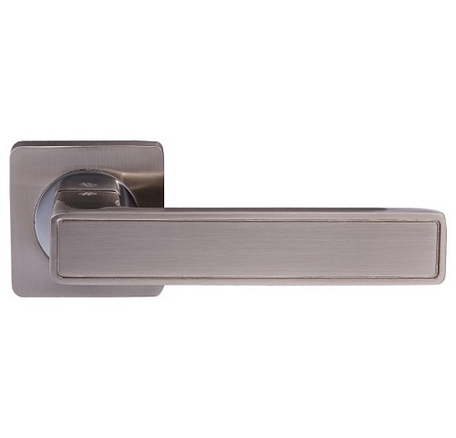 Ручки на розеті GAVROCHE Lanthanum AL-A1 SN/CP нікель/хром - Фото №3