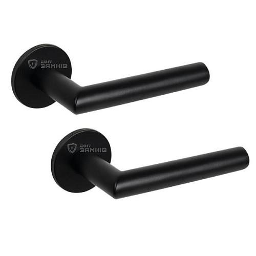 Ручки на розеті TUPAI 4002 5S (4041-4046) чорний - Фото №1