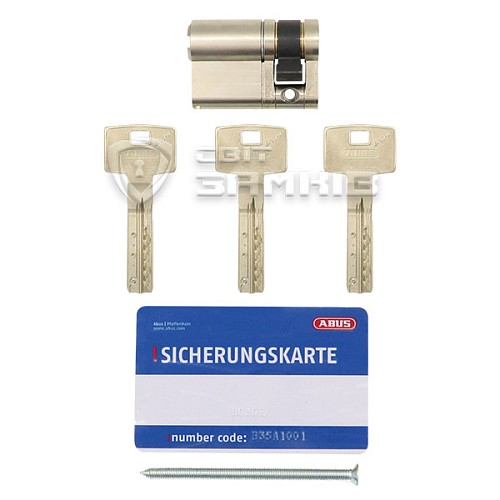 Циліндр половинка ABUS Bravus 4000 MX (модульний) 45 (35*10) нікель сатин 3 ключа - Фото №6