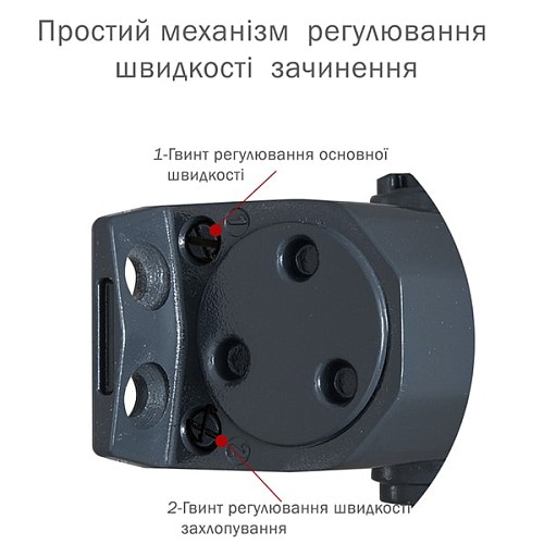 Дотягувач RYOBI D-1554 STD до 80кг FIRE Сірий Антрацит - Фото №6