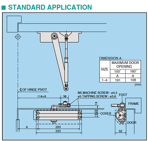 Дотягувач RYOBI D-1554 STD до 80кг FIRE Сірий Антрацит - Фото №11