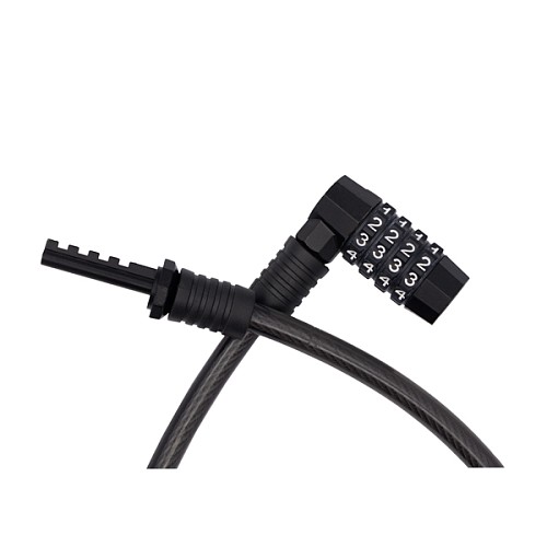 Замок для велосипеда CLASS COD-650 MBP чорний - Фото №2