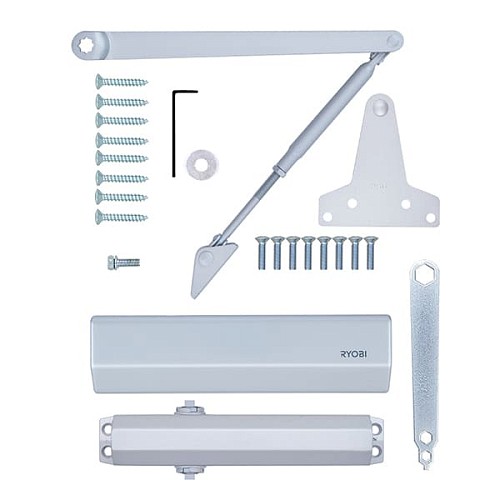 Дотягувач RYOBI D-2055V BC UNIV до 100кг FIRE Сірий - Фото №8