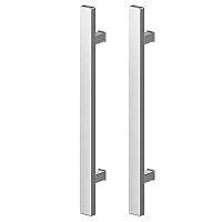 Ручки скобы WALA Q10 1500/1300.90(комплект) труба 40*20 нержавеющая сталь М304