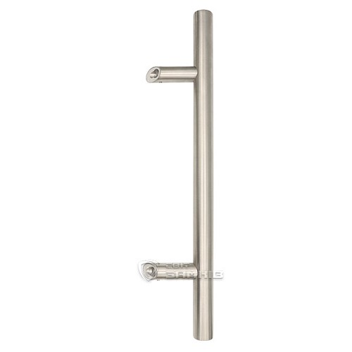 Ручка скоба PROFIT Manyas 500/300.45 (комплект) труба 30 нержавеющая сталь матовая - Фото №2