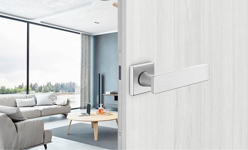 Ручки на розетте DND by MARTINELLI Holly ZCS матовый хром - Фото №6