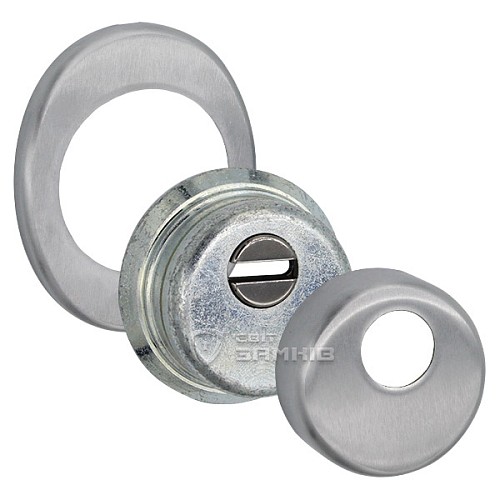 Протектор AZZI FAUSTO F23 ANT з юбкою 25 мм 85х70 матовий хром  - Фото №2