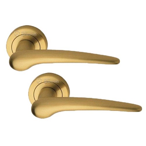 Ручки на розеті LINEA CALI Pin Up (103) латунь матова