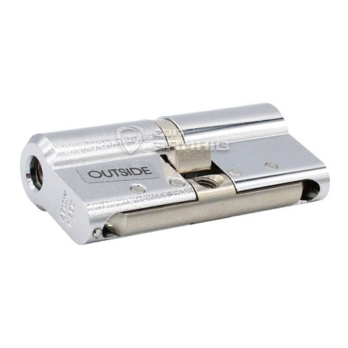 Цилиндр ABLOY Protec2 CLIQ 99 (38Hi*61) (H - закаленная сторона) матовый хром - Фото №3