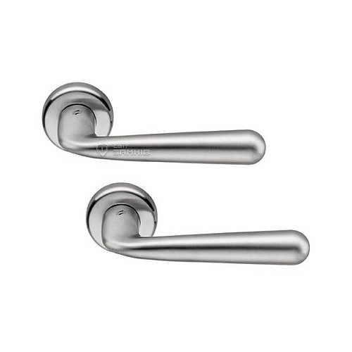 Ручки на розетте COLOMBO Robodue CD51 (CD69BZGG-CD63GB) матовый хром - Фото №1