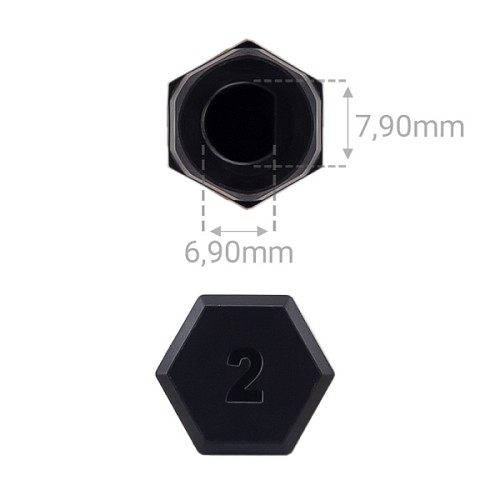 Шток NUKI для сердцевин CISA, ABUS, ISEO для умных замков - Фото №2