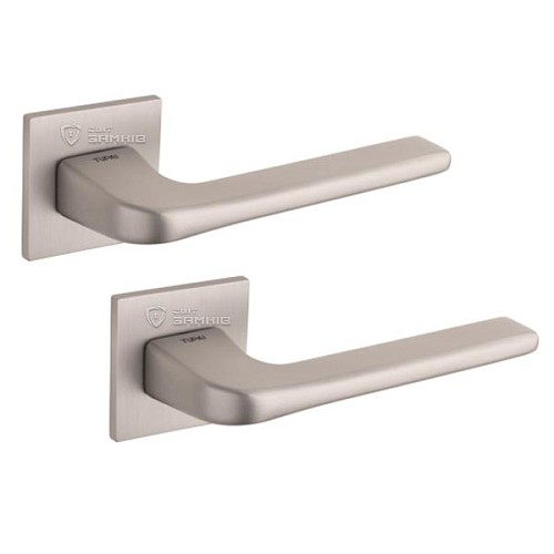 Ручки на розетте TUPAI 4007Q 5S (4040-4049) никель матовый - Фото №1