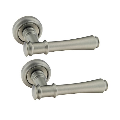 Ручки на розетте FADEX Tako 245V N16 никель перламутровый - Фото №1