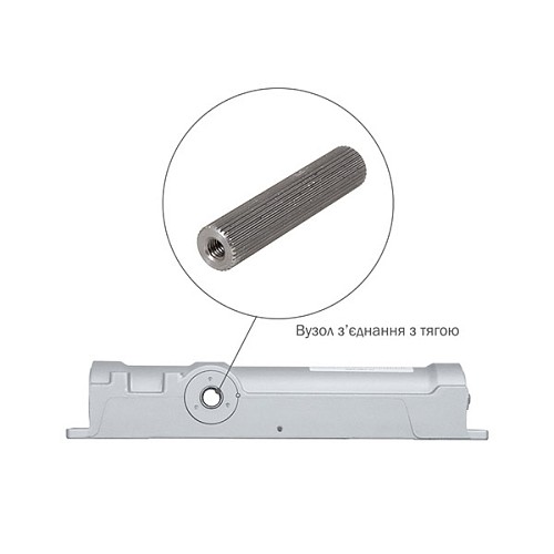 Доводчик ABLOY DC250 CAM BC EN1-6 без тяги до 120кг FIRE Черный - Фото №7