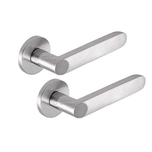 Ручки на розеті MVM/Linde A-2019 (T19a-E19a) MC матовий хром - Фото №1