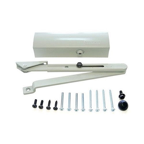 Доводчик GEZE TS 1500 STD до 80кг Серебряный - Фото №4