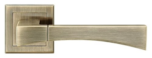 Ручки на розетте MVM Z-1257 (T7-E8) AB старая бронза  - Фото №3